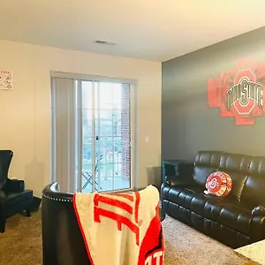 Apartment King Size With Osu Theme!, Columbus